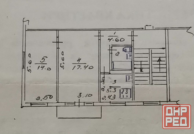 Продам 2ком Макеевка кв-л Химик Макеевка - изображение 1