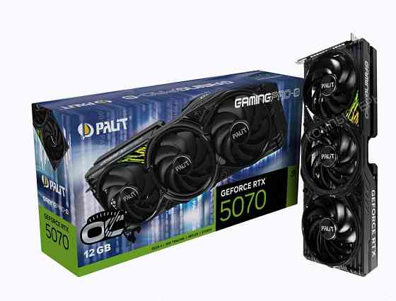 Видеокарта Palit Geforce Rtx 5070 Gamingpro-s oc 12gb (ne75070t19k9-gb2050u) - арт:4580 Макеевка