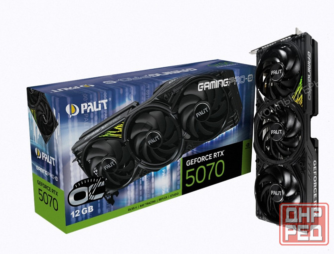 Видеокарта Palit Geforce Rtx 5070 Gamingpro-s oc 12gb (ne75070t19k9-gb2050u) - арт:4580 Макеевка - изображение 1