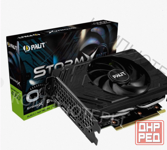 Видеокарта Palit Geforce Rtx 4060ti Stormx oc 8gb (ne6406ts19p1-1060f) - арт:4516 Донецк - изображение 1