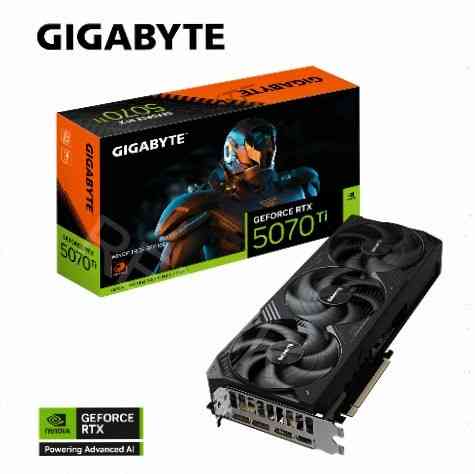 Видеокарта Gigabyte Geforce Rtx 5070 ti Windforce Sff 16gb (gv-n507twf3-16gd) - арт:2552 Макеевка