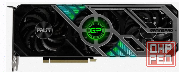 Видеокарта Palit Rtx 3080 Gamingpro 10gb Nvidia Geforce 320 Gddr6x б/у - арт:3360 Донецк - изображение 1