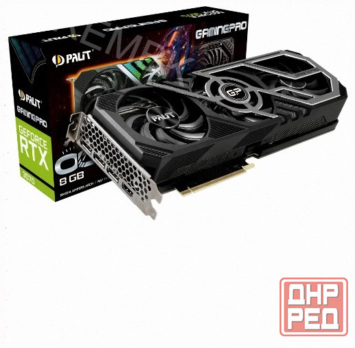 Видеокарта Palit Geforce Rtx 3070 Gamingpro 8gb (ne63070019p2-1041a) б/у - арт:1399 Донецк - изображение 1
