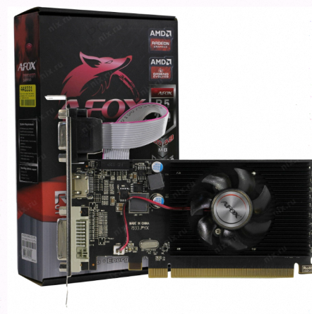Видеокарта Afox Radeon r5 230 2048mb lp Single Fan (afr5230-2048d3l5) - арт:2010 Макеевка