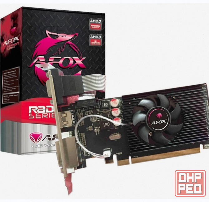 Видеокарта Afox Radeon r5 230 2048mb lp Single Fan (afr5230-2048d3l5) - арт:2010 Макеевка - изображение 1