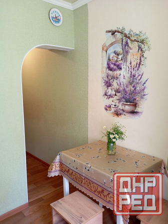 Аренда 1 комнатной квартиры в Пролетарском районе - рынок Объединенный - Вода Идёт - Wi Fi Донецк - изображение 3