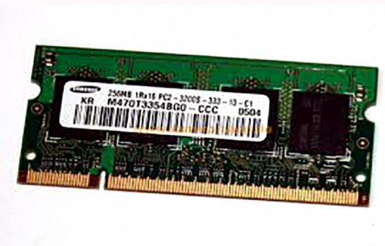 Оперативная Память so-dimm Ddr2 Samsung 256mb (m470t3354bg0-ccc) б/у - арт:7598 Макеевка