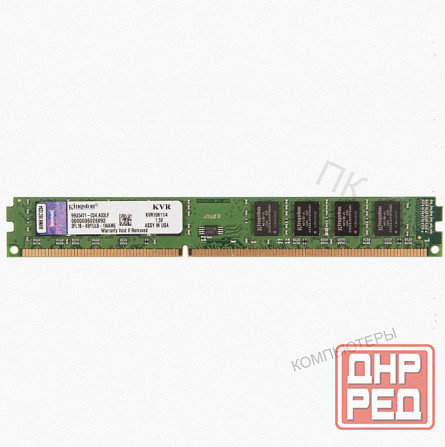 Оперативная Память Dimm Ddr3 Kingston Valueram 4gb (kvr16n11/4) б/у - арт:7271 Макеевка - изображение 1