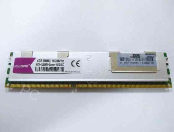 Оперативная Память Dimm Ddr3 4 гб Kllisre 1600мгц (reg Ecc) Серверная б/у - арт:8317 Макеевка
