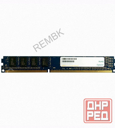 Оперативная Память Dimm Ddr3 Apacer 4gb 1600mhz (au04gfa60catbgl) б/у - арт:3717 Макеевка - изображение 1