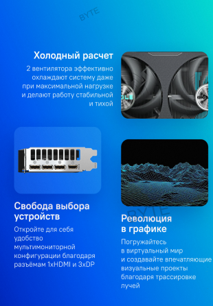 Видеокарта Gigabyte gv-n5060eagle oc-8gd 1.0 8гб, Ret - арт:1543 Донецк