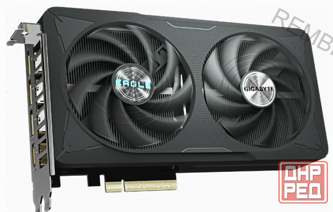 Видеокарта Gigabyte gv-n5060eagle oc-8gd 1.0 8гб, Ret - арт:1543 Донецк - изображение 1