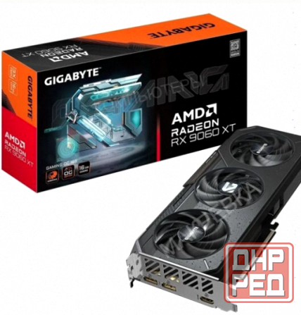 Видеокарта Gigabyte Radeon rx 9060 xt Gaming oc 16g - арт:7014 Донецк - изображение 1