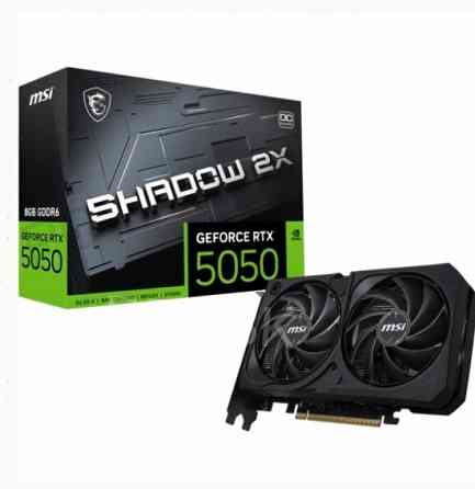 Видеокарта Msi Geforce Rtx 5050 Shadow 2x oc 8g - арт:6490 Донецк