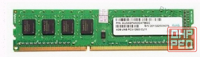 Оперативная Память Dimm Ddr3 Apacer 4 гб 1600 Мгц cl11 (au04gfa60catbgc) - арт:8976 Макеевка - изображение 1