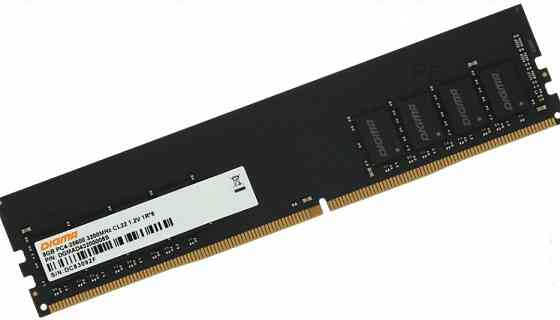 Оперативная Память Dimm Ddr4 Digma 8gb 3200mhz Dgmad43200008s Rtl pc4-25600 cl22 288-pin - арт:3948 Макеевка