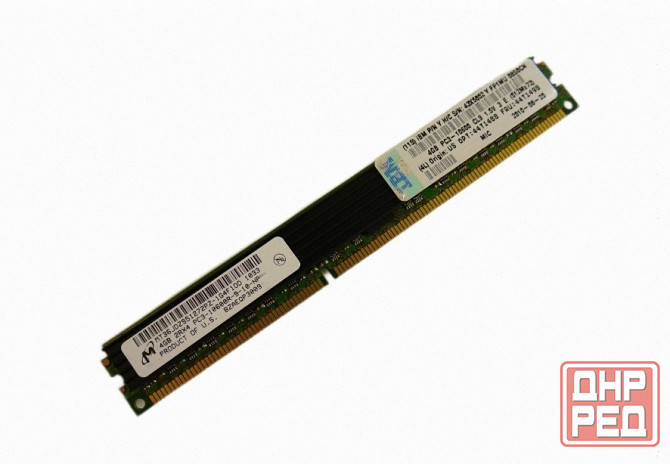 Оперативная Память Ddr3 Micron 4 гб 1333 Мгц Dimm cl9 mt36jbzs51272py-1g4d1ba (ecc) б/у - арт:8730 Макеевка - изображение 1