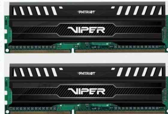 Оперативная Память Ddr3 Patriot Viper 3 - 2x 4gb, 1600 Мгц, Dimm, cl9 (pv38g160c9k) - арт:7560 Макеевка