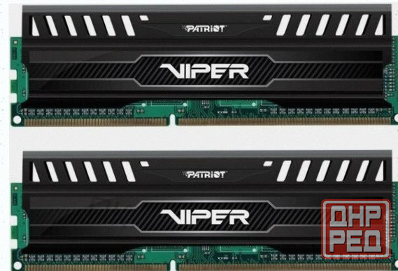 Оперативная Память Ddr3 Patriot Viper 3 - 2x 4gb, 1600 Мгц, Dimm, cl9 (pv38g160c9k) - арт:7560 Макеевка - изображение 1