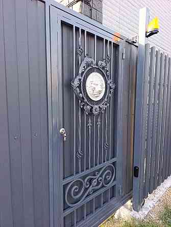 Откатные автоматические ворота от производителя. Комплектующие Донецк