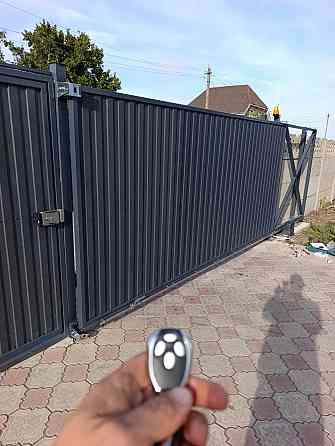 Откатные автоматические ворота от производителя. Комплектующие Донецк