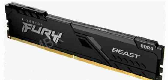Оперативная Память Ddr4 Kingston 8gb 3200 Mhz pc-25600 Fury Beast Black (kf432c16bb/8) - арт:9105 Макеевка