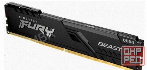 Оперативная Память Ddr4 Kingston 8gb 3200 Mhz pc-25600 Fury Beast Black (kf432c16bb/8) - арт:9105 Макеевка - изображение 1