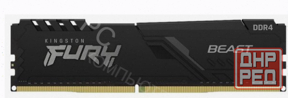 Оперативная Память Ddr4 Kingston 8gb 3200 Mhz pc-25600 Fury Beast Black (kf432c16bb/8) - арт:9105 Макеевка - изображение 3