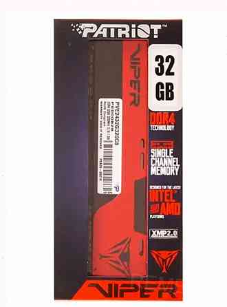 Оперативная Память Patriot Memory Ddr4 32gb 3200mhz Viper Elite (pve2432g320c8) - арт:6159 Макеевка