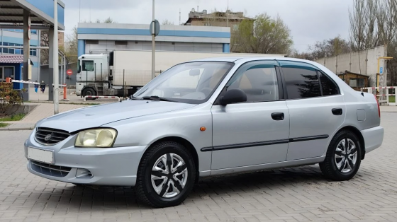 Хендай Акцент 1.5 Автомат 2007 год. Техосмотр пройден. Донецк
