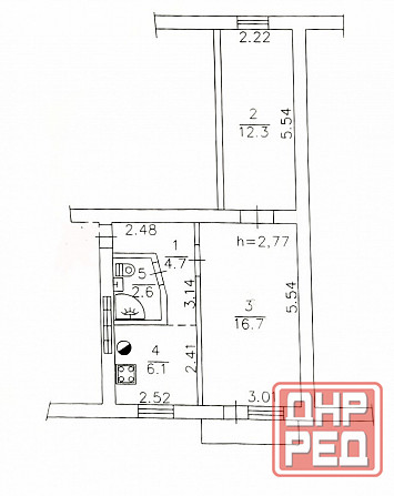 Продажа 2 ком. квартиры в Куйбышевском р-не, пр. Трудовых Резервов Донецк - изображение 7