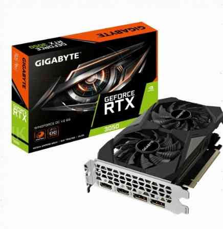 Видеокарта Gigabyte Rtx3050 Windforce oc v2 6gb Gddr6 96bit 2xdp 2xhdmi 2fan Rtl - арт:6145 Донецк