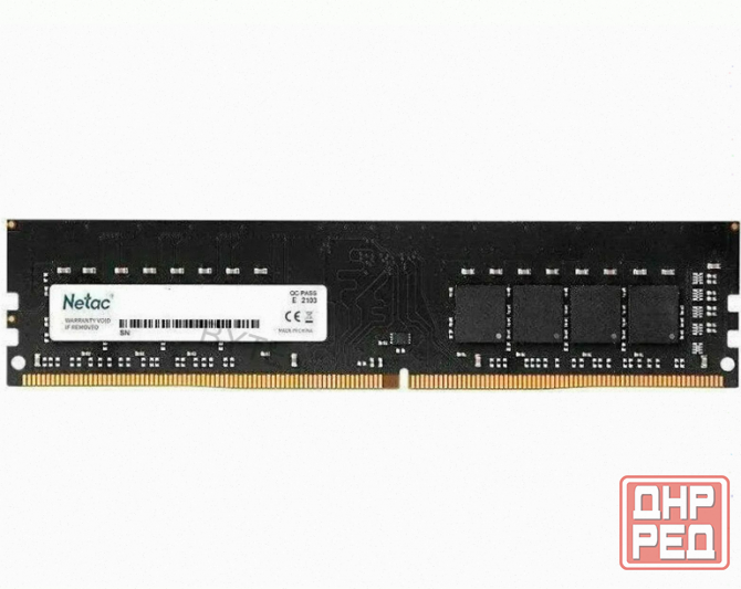 Оперативная Память Dimm Ddr4 pc4-25600 Netac Ntbsd4p32sp-08j, 1х8 гб, 1.2 в Кол-во Модуле - арт:5292 Макеевка - изображение 4