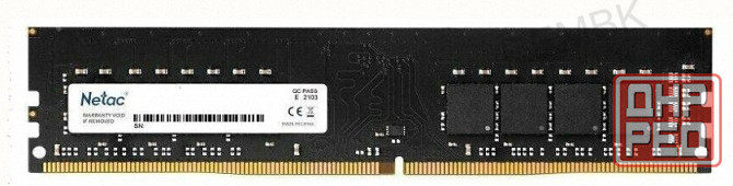 Оперативная Память Dimm Ddr4 pc4-25600 Netac Ntbsd4p32sp-08j, 1х8 гб, 1.2 в Кол-во Модуле - арт:5292 Макеевка - изображение 2