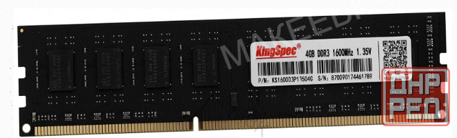 Оперативная Память Kingspec Ddr3l 4gb 1600mhz pc-12800 cl11 (ks1600d3p13504g) - арт:8238 Макеевка - изображение 2