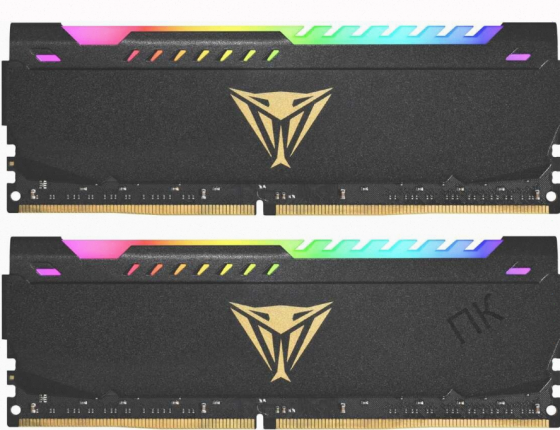 Оперативная Память Ddr4 2x16gb 3200mhz Patriot Pvsr432g320c8k Viper Steel Rgb Rtl Gaming - арт:8591 Макеевка