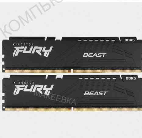 Оперативная Память Kingston Fury Beast Black Amd [kf560c36bbek2-16] 16 гб - арт:9551 Макеевка