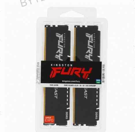 Оперативная Память Kingston Fury Beast Black Amd [kf560c36bbek2-16] 16 гб - арт:9551 Макеевка