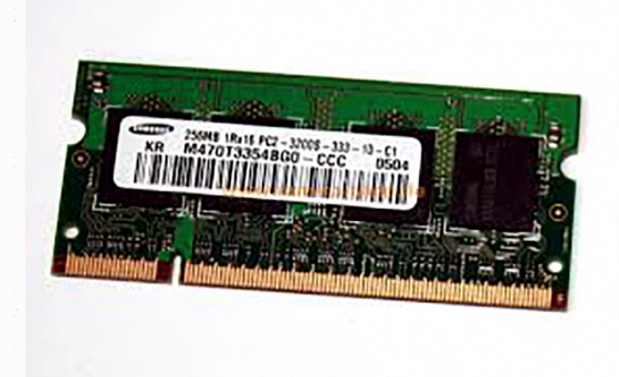 Оперативная Память so-dimm Ddr2 Samsung 256mb (m470t3354bg0-ccc) б/у - арт:2199 Донецк