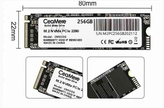 Ssd m.2 Nvme Твердотельный Накопитель Ceamere 256 гб, m2pc256gb - арт:5611 Макеевка
