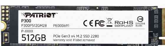 Твердотельный Накопитель Patriot Memory p300 512гб m.2 p300p512gm28 - арт:9677 Макеевка