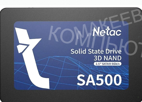 Ssd Твердотельный Накопитель Netac sa500 256гб Sata (nt01sa500-256-s3x) - арт:8410 Макеевка