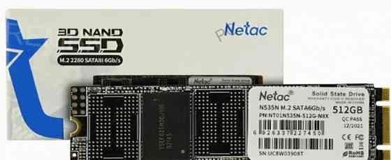 Твердотельный Накопитель Ssd m.2 Sata Netac n535n (nt01n535n-512g-n8x) 512гб - арт:7749 Макеевка
