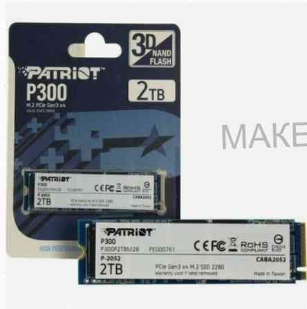 Твердотельный Накопитель Ssd m.2 Nvme Patriot Memory p300 (p300p2tbm28) 2тб - арт:4609 Макеевка