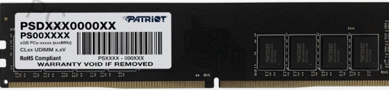 Оперативная Память Ddr4 Patriot Memory sl 4 гб 2133 Мгц Dimm cl15 Psd44g213381 - арт:3074 Донецк