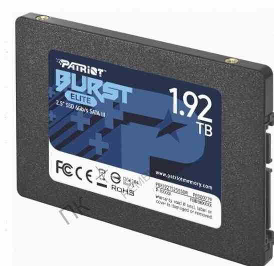 Ssd Диск Patriot Memory Patriot 2.5" 1920гб Sata (pbe192ts25ssdr) - арт:8843 Макеевка
