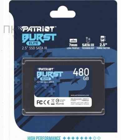 Твердотельный Накопитель Ssd 2.5" Patriot Memory 480гб Sata (pbe480gs25ssdr) - арт:8100 Макеевка