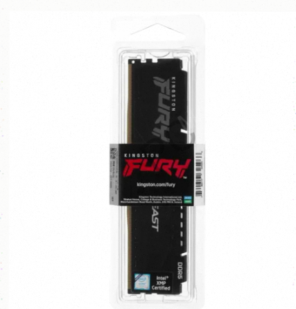 Kingston Fury Beast Black Ddr5 Dimm 5200mhz pc-41600 cl40 - 8gb kf552c40bb-8 Oem - арт:4801 Донецк