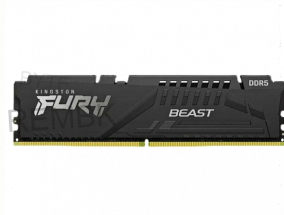Kingston Fury Beast Black Ddr5 Dimm 5200mhz pc-41600 cl40 - 8gb kf552c40bb-8 Oem - арт:4801 Донецк