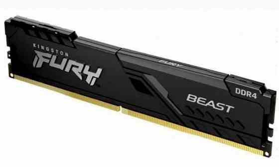 Оперативная Память Dimm Ddr4 Kingston Fury Beast 16гб 3200 Мгц cl16 (kf432c16bb1/16) - арт:4039 Донецк